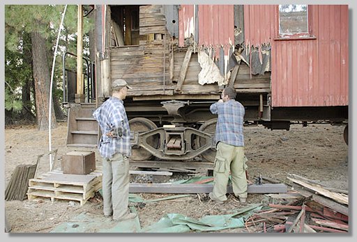 caboose rehab - by Toby Hardman