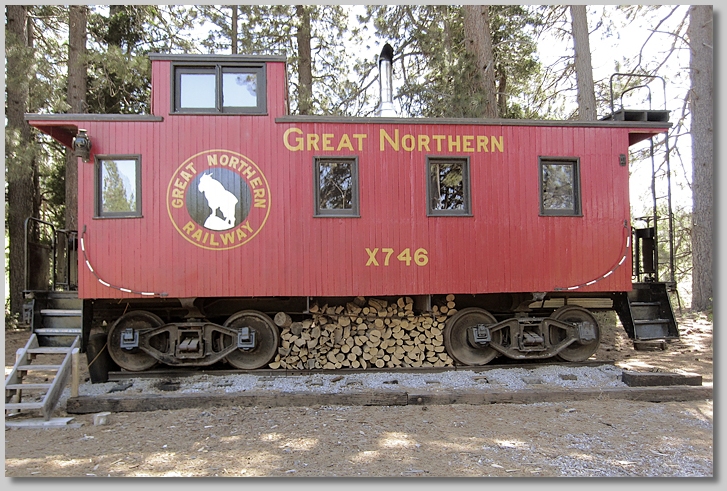 caboose with new lettering