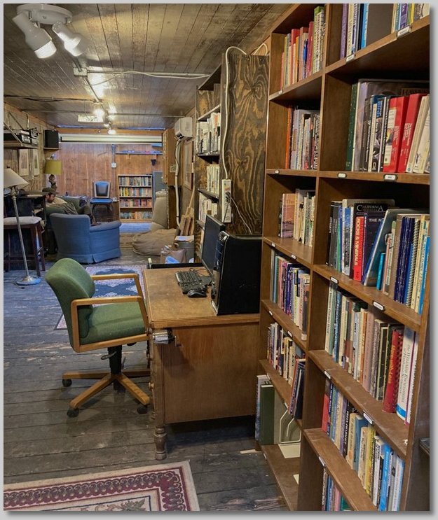 library interior