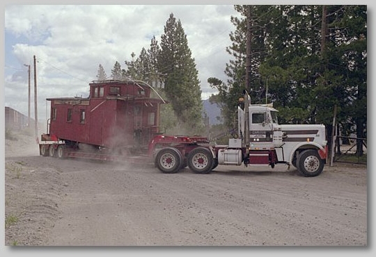 delivery of caboose - by NBF