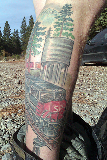 Railroad Tattoos  part 4